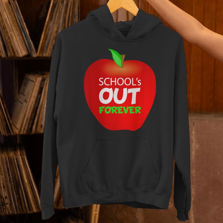 School Is Out Forever Graduation Humor Unisex Hoodie