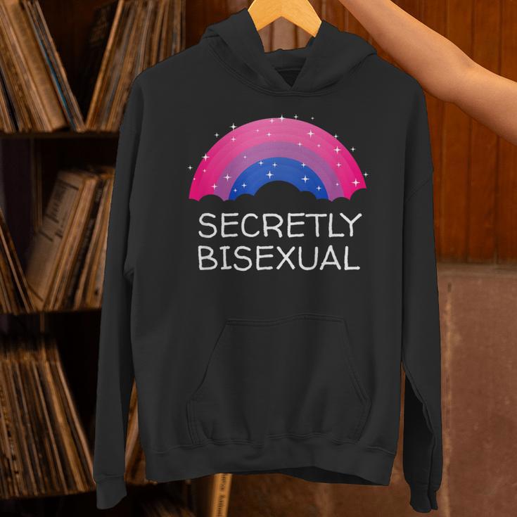 Secretly Bisexual Bi Introvert Bi Pride Antisocial LGBTQ Unisex Hoodie