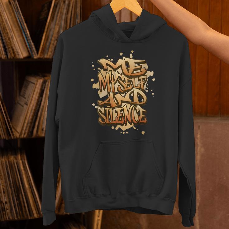 Self Care Introvert Relaxation Me Myself And Silence Retro Unisex Hoodie Self Care Introvert Relaxation Me Myself And Silence Retro Unisex Hoodie