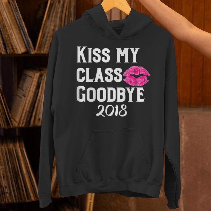 Sen18r Shirt Senior 2018 Graduation Kiss Lips Unisex Hoodie