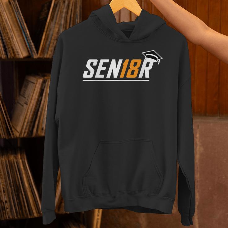 Senior 18 High School Graduation Eighteen Year Old Grad Unisex Hoodie