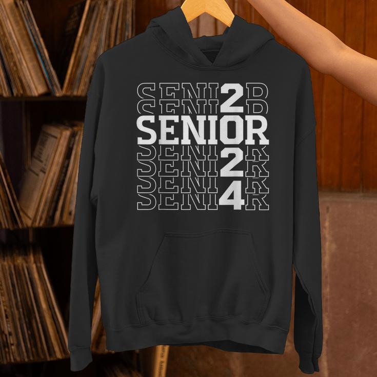 Senior 2024 Graduation Graduate Class Of 2024 Women Boy Girl Unisex Hoodie