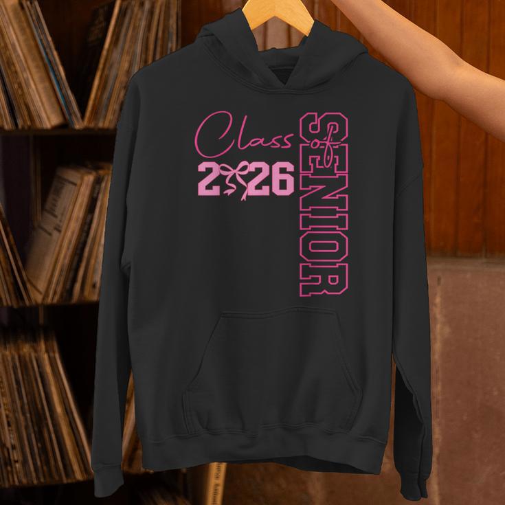 Senior 2026 Class Of 2026 Coquette Bow Graduation 2026 Unisex Hoodie