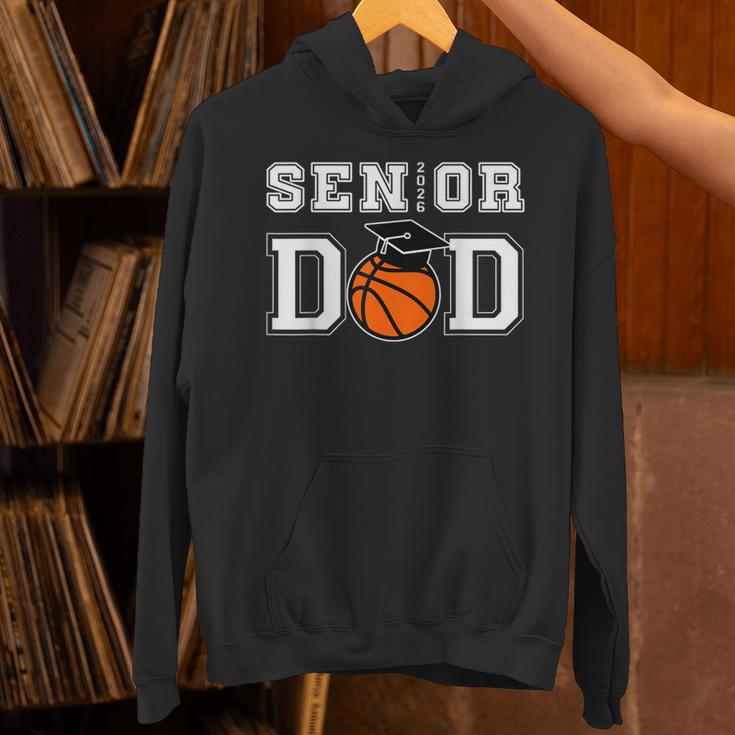 Senior 2026 Dad Basketball Graduation Unisex Hoodie
