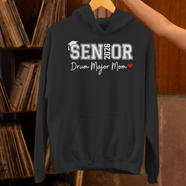 Senior 2026 Drum Major Mom 2026 Marching Band Graduation Unisex Hoodie