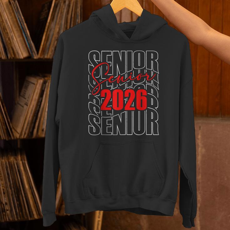Senior 2026 Retro Class Of 2026 Graduation For Students Unisex Hoodie