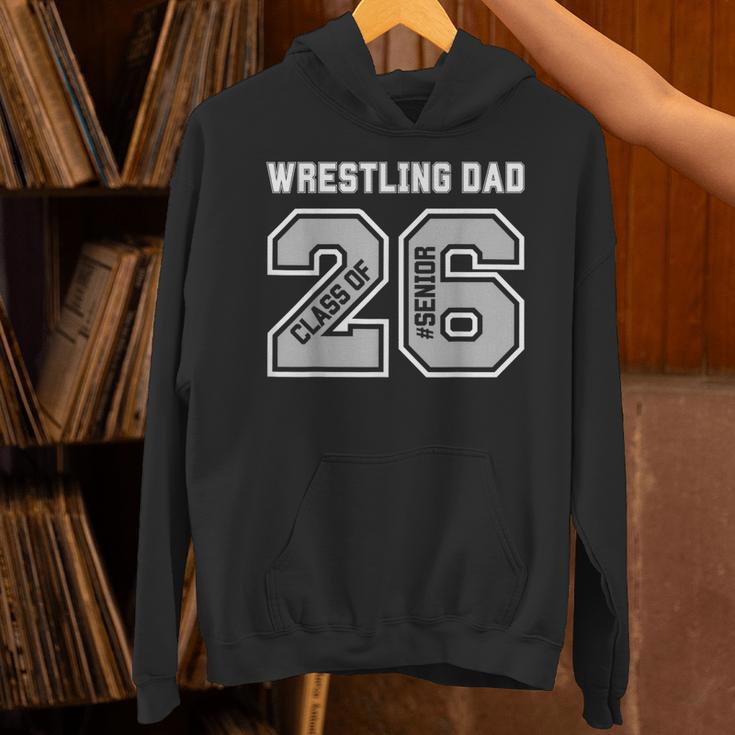 Senior 2026 Wrestling Dad Proud Senior 2026 Dad Graduation Unisex Hoodie