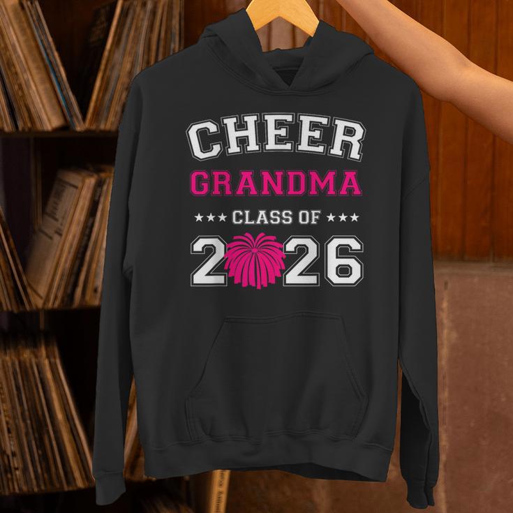 Senior Cheerleader Grandma Cheer Class Of 2026 Graduation Unisex Hoodie