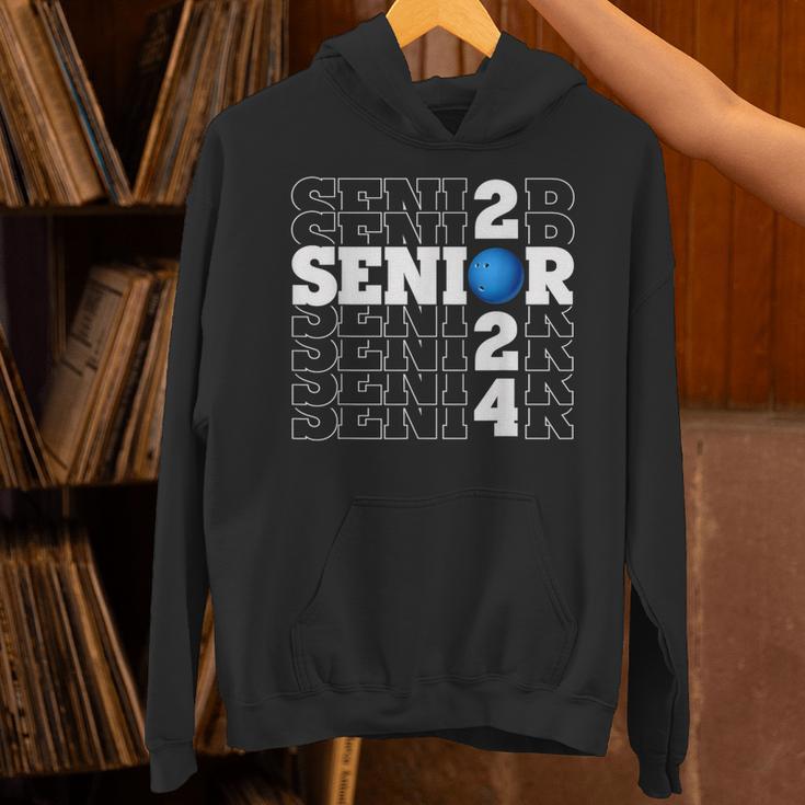 Senior Class Of 2024 Bowling First Day Of School Graduation Unisex Hoodie
