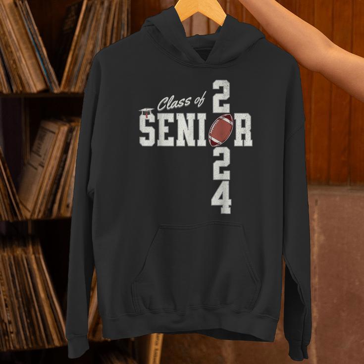 Senior Class Of 2024 Football Graduation Party Favors 2024 Unisex Hoodie