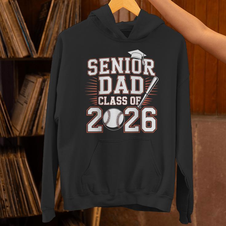 Senior Dad Class Of 2026 Graduate Baseball 2026 Graduation Unisex Hoodie