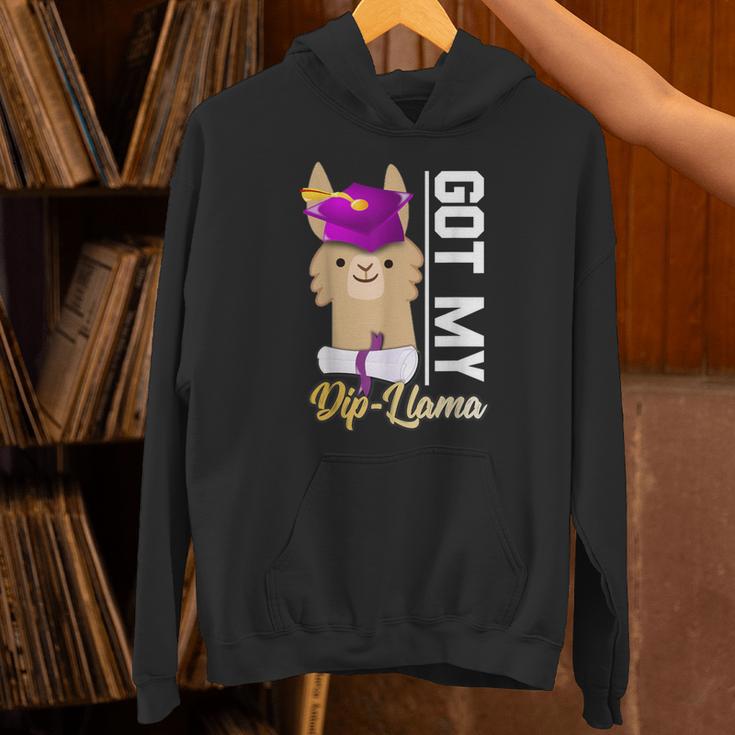 Senior Graduation TShirt 2019 Got My Diploma Llama Pun Shirt Unisex Hoodie