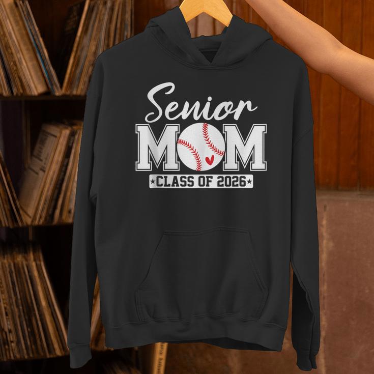 Senior Mom Class Of 2026 Baseball Mom Graduation Unisex Hoodie