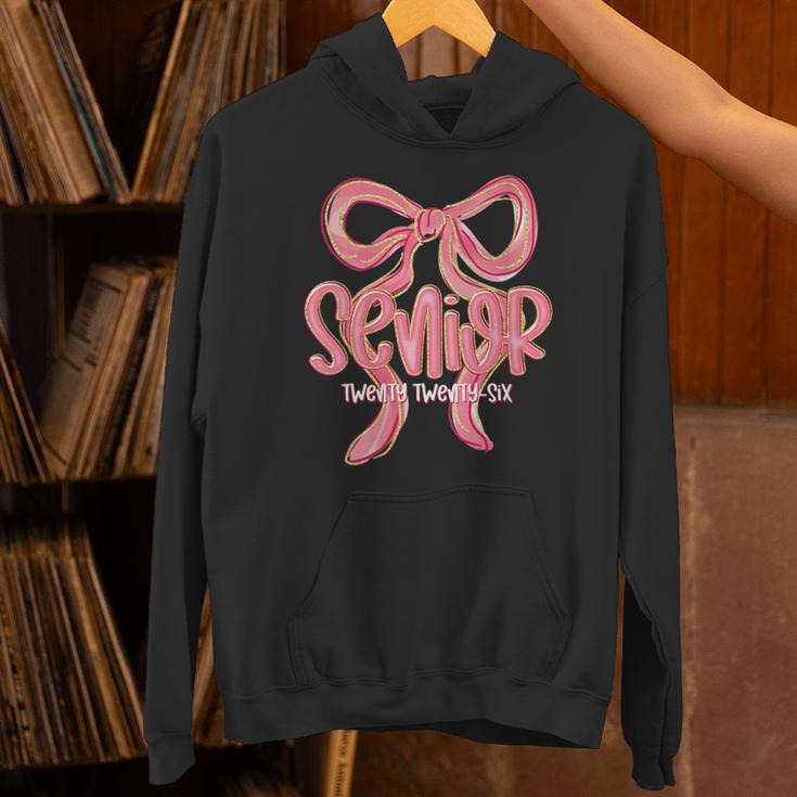Senior Twenty Twenty-Six Coquette Graduation Class Of 2026 Unisex Hoodie