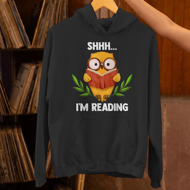 Shhh I'm Reading World Book Day Costume 2026 Kids Unisex Hoodie