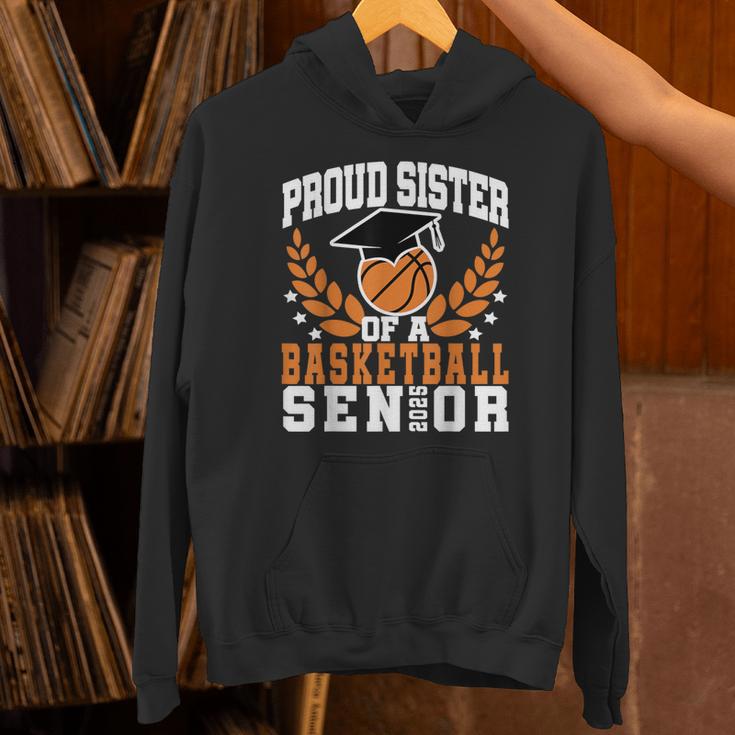 Sister Class Of 2025 Senior Basketball Graduation Family Unisex Hoodie