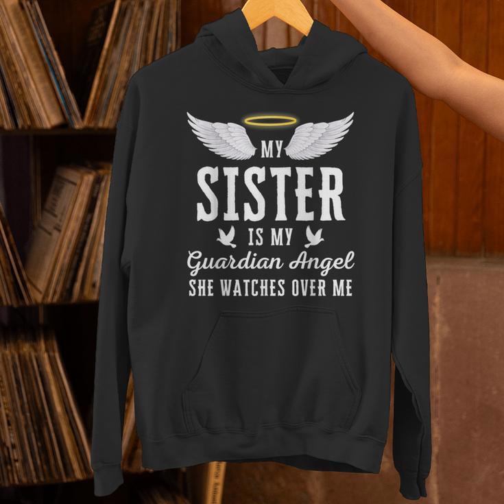 My Sister Is My Guardian Angel In Loving Memorial Memory Tee Unisex Hoodie