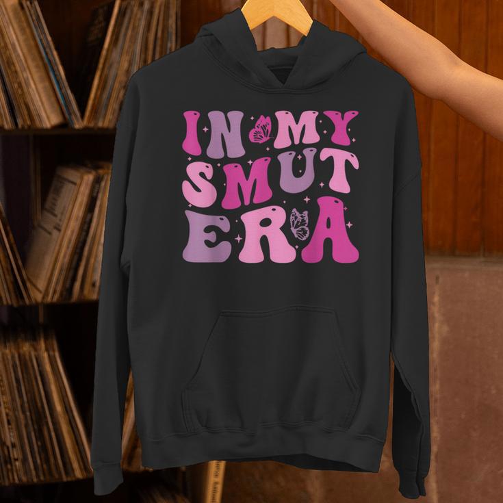 In My Smut Era Groovy Smut Book Reading Spicy Book Romance Unisex Hoodie