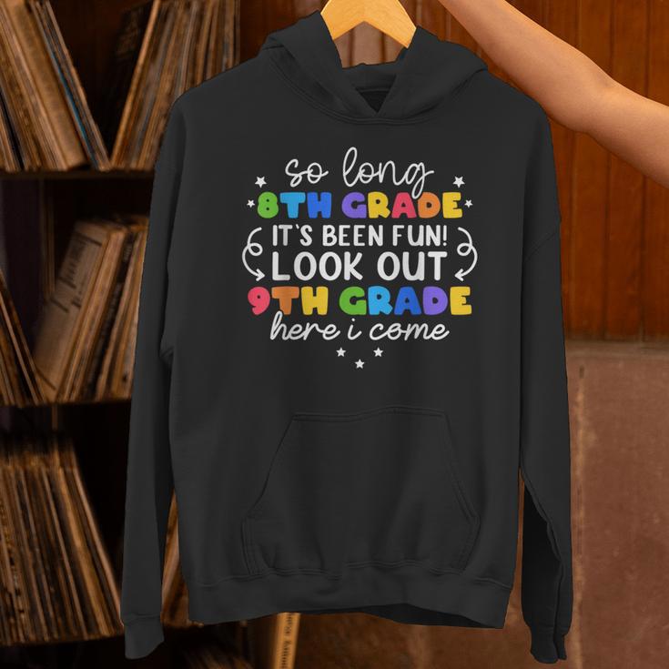 So Long 8th Grade 9th Grade Here I Come Graduation Cute Unisex Hoodie