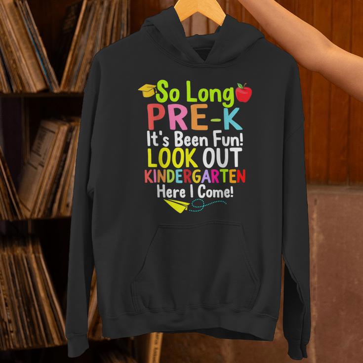 So Long Pre-K Kindergarten Here I Come Graduation Kids Unisex Hoodie