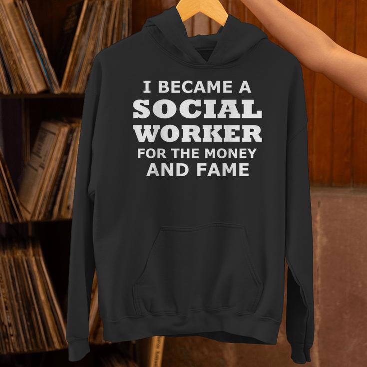 Social Worker Graduation Men Women Social Worker Unisex Hoodie