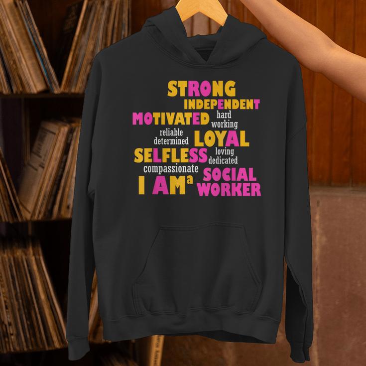 Social WorkerShirt Graduation Social Work Month Unisex Hoodie
