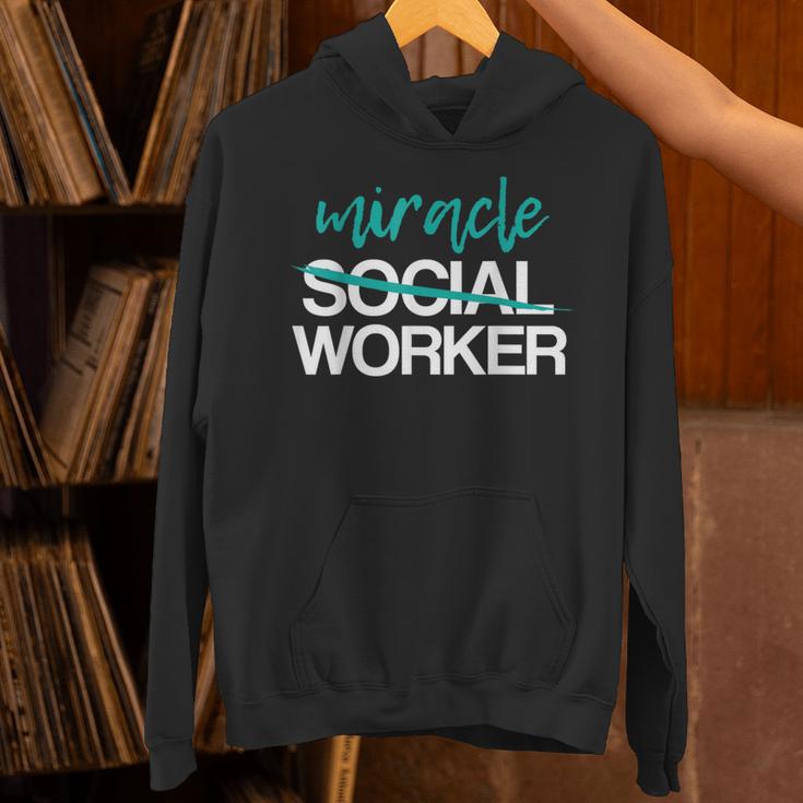 Social Worker Work Month MSW Graduation Masters Unisex Hoodie