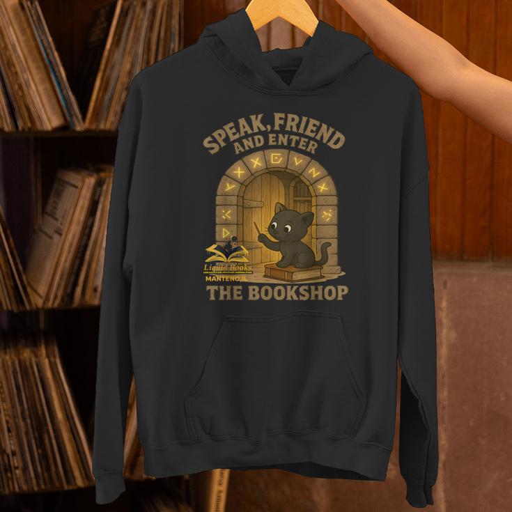 Speak Friend Enter Bookshop Magic Panther Unisex Hoodie Speak Friend Enter Bookshop Magic Panther Unisex Hoodie
