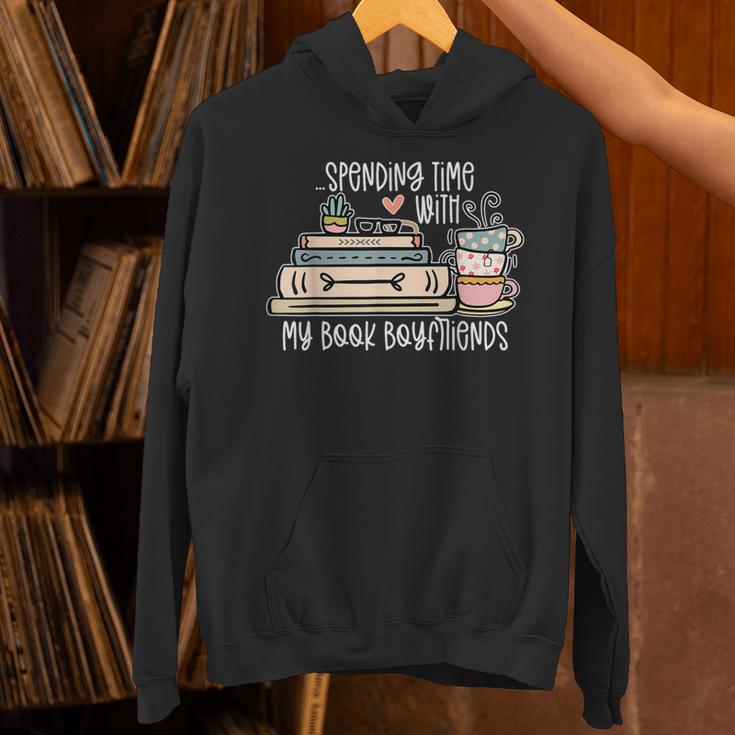 Spending Time With My Book Boyfriends Apparel Unisex Hoodie Spending Time With My Book Boyfriends Apparel Unisex Hoodie