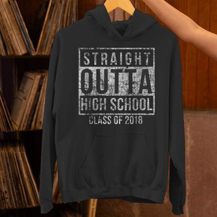 Straight Outta High School Graduation Boys Unisex Hoodie