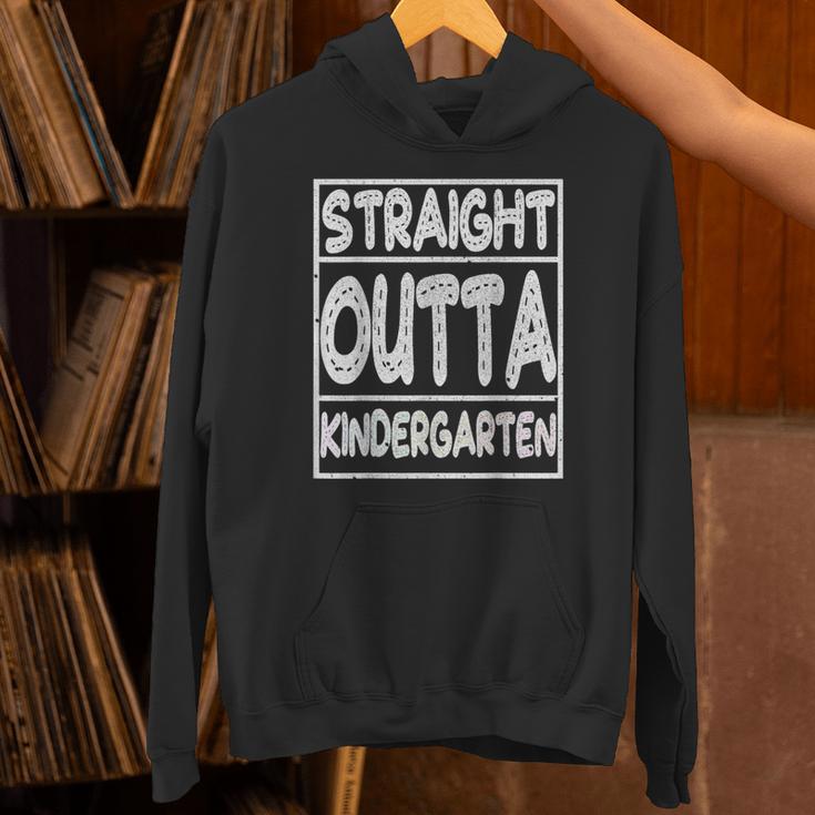 Straight Outta Kindergarten Shirt Great Graduation Idea Unisex Hoodie