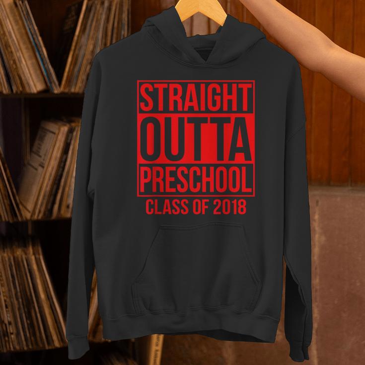 Straight Outta Preschool Graduation Class Of 2018 Unisex Hoodie