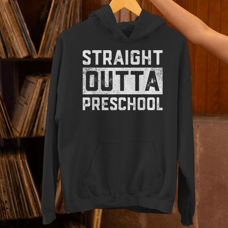 Straight Outta Preschool Graduation Kids Unisex Hoodie