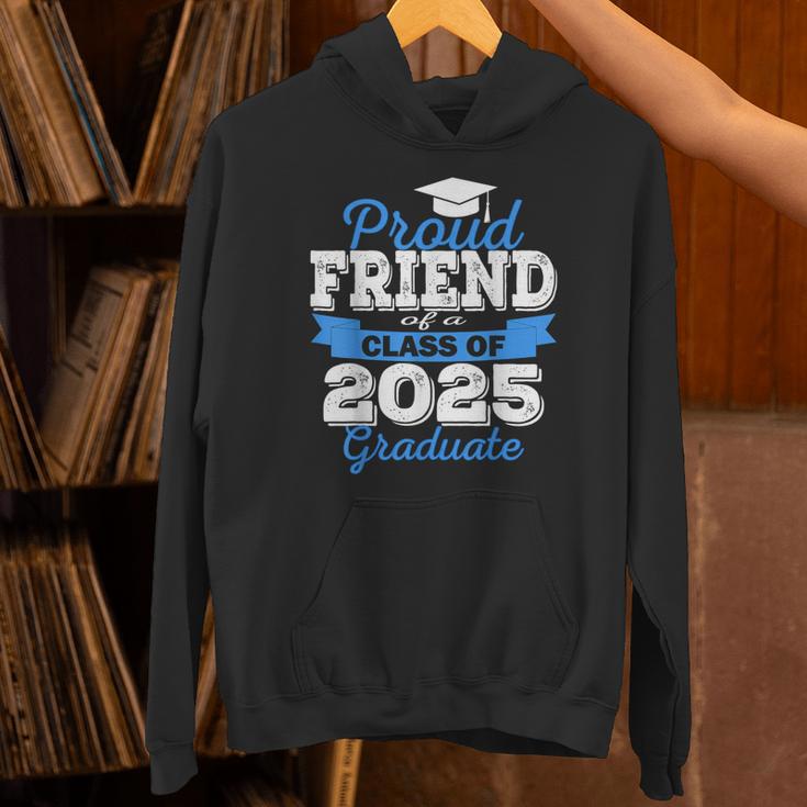 Super Proud Friend Of 2025 Graduate Senior Graduation Family Unisex Hoodie