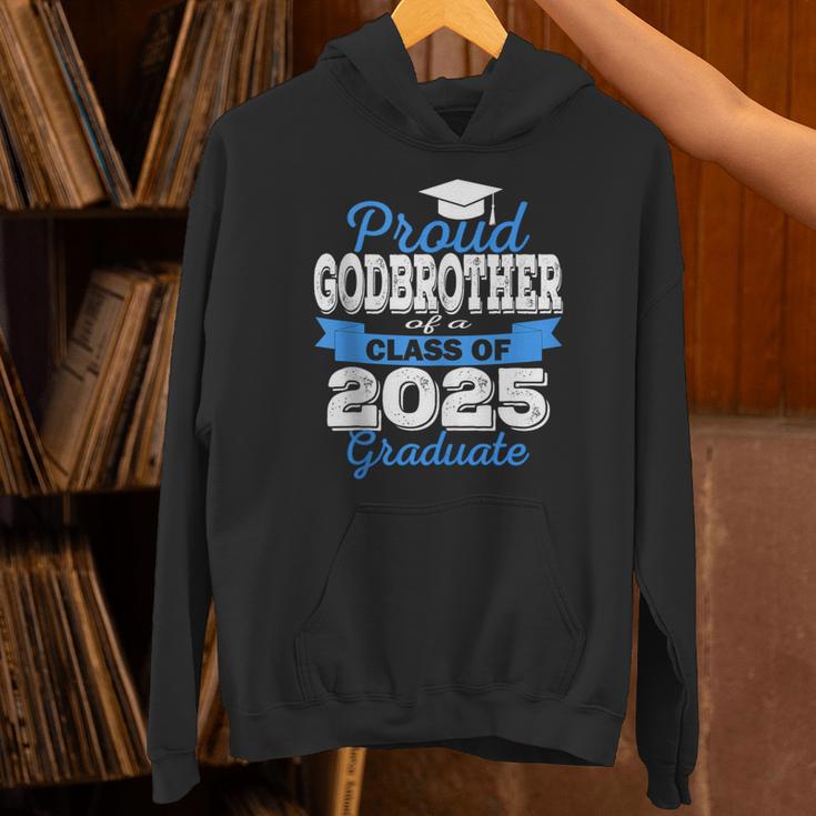 Super Proud Godbrother Of 2025 Graduate Graduation Family Unisex Hoodie