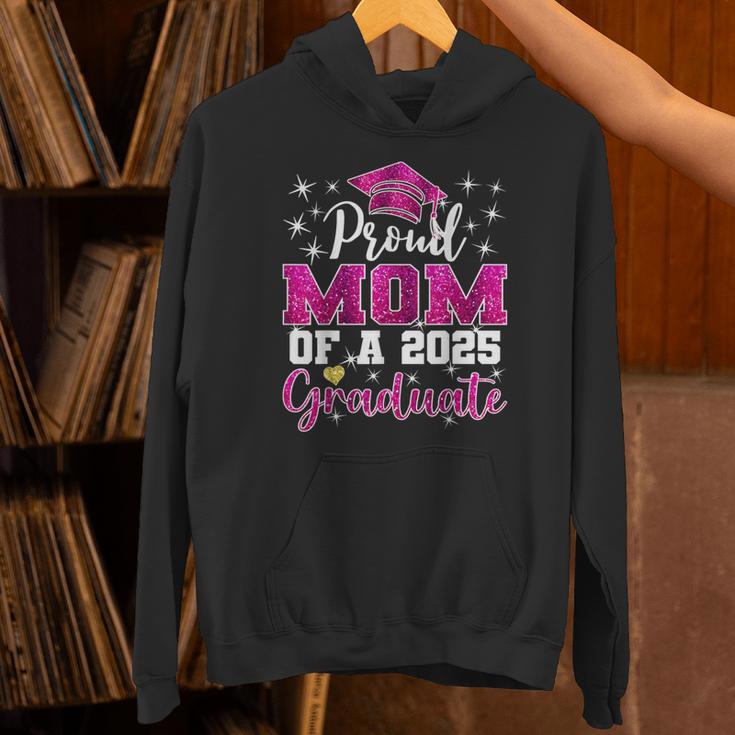 Super Proud Mom Of 2025 Graduate Senior Graduation Family Unisex Hoodie