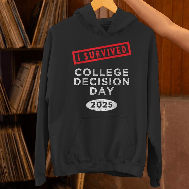 I Survived College Decision Day Graduation Class Of 25 Unisex Hoodie