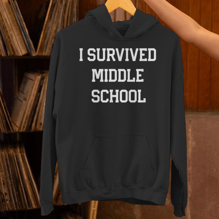 I Survived Middle School Graduation Last Day Of School Unisex Hoodie