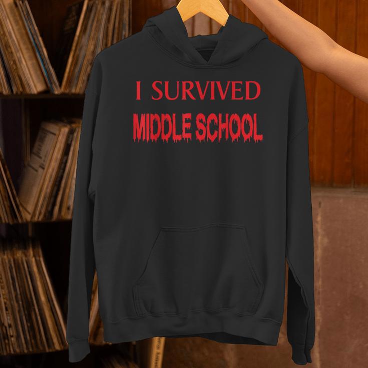 I Survived Middle School Graduation Shirt T-Shirt Unisex Hoodie
