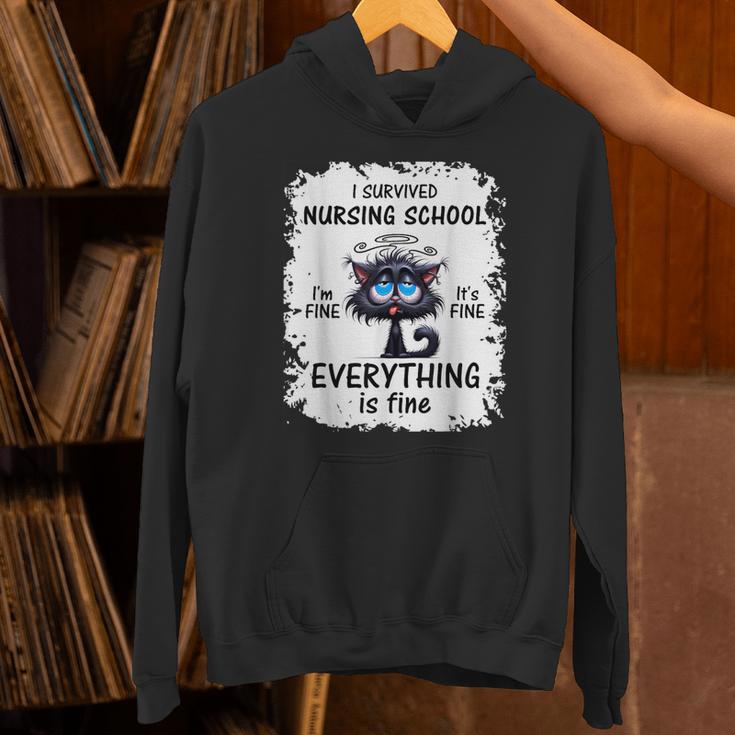 I Survived Nursing School Graduation 2025 Unisex Hoodie