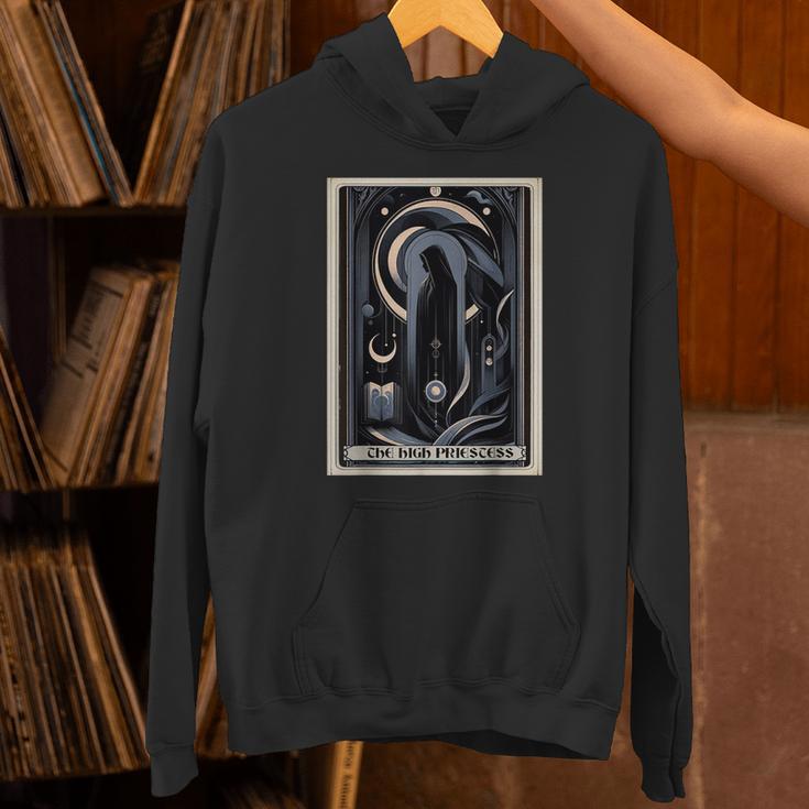 Tarot Cards Guide Book Esoteric Mysticism Clothing The High Priestess -Adults Small Classic Fit Short Sleeve Unisex Hoodie Tarot Cards Guide Book Esoteric Mysticism Clothing The High Priestess -Adults Small Classic Fit Short Sleeve Unisex Hoodie