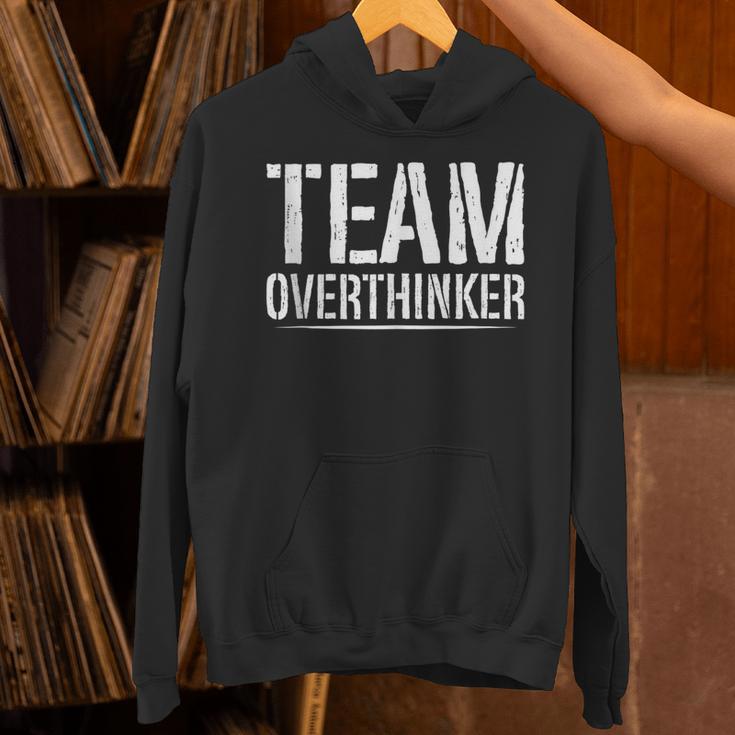 Team Overthinker Introvert Unisex Hoodie