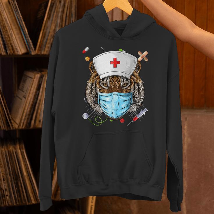 Tiger Nurse RN ER Nursing School Graduation Unisex Hoodie