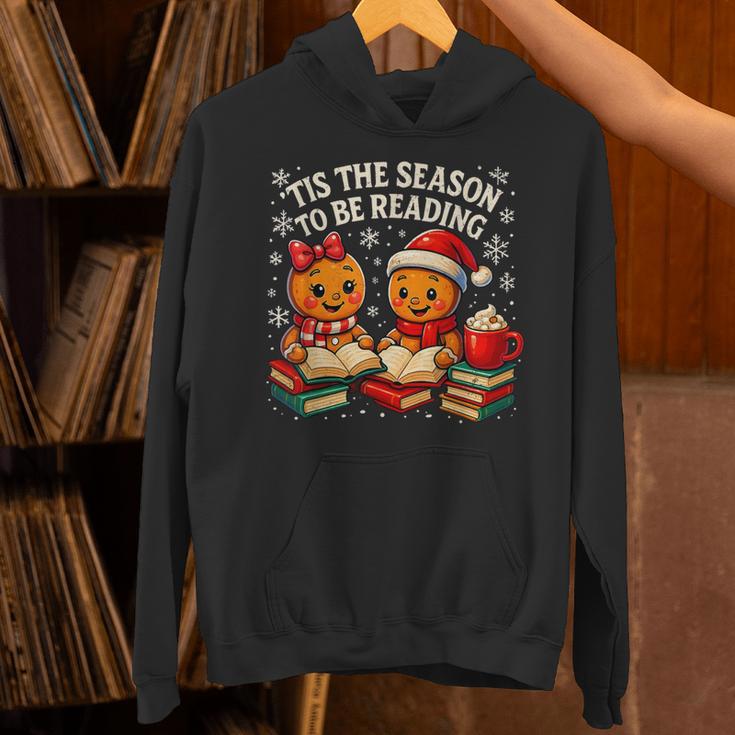 ’Tis The Season To Be Reading Book Lover Unisex Hoodie