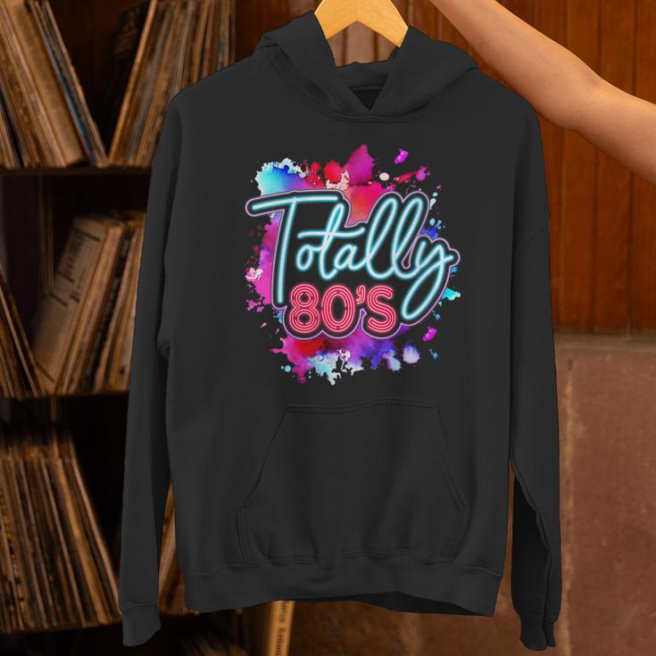 Totally 80's Colorful Retro 1980s Style Nostalgia Vibe Unisex Hoodie