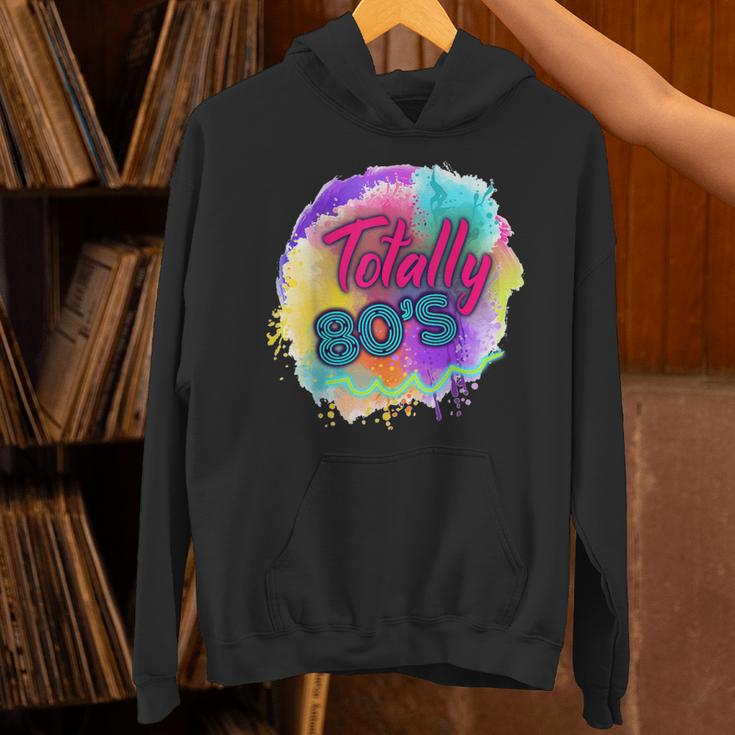 Totally 80's Tie Dye Retro Vibes 1980s Style Nostalgia Unisex Hoodie Totally 80's Tie Dye Retro Vibes 1980s Style Nostalgia Unisex Hoodie