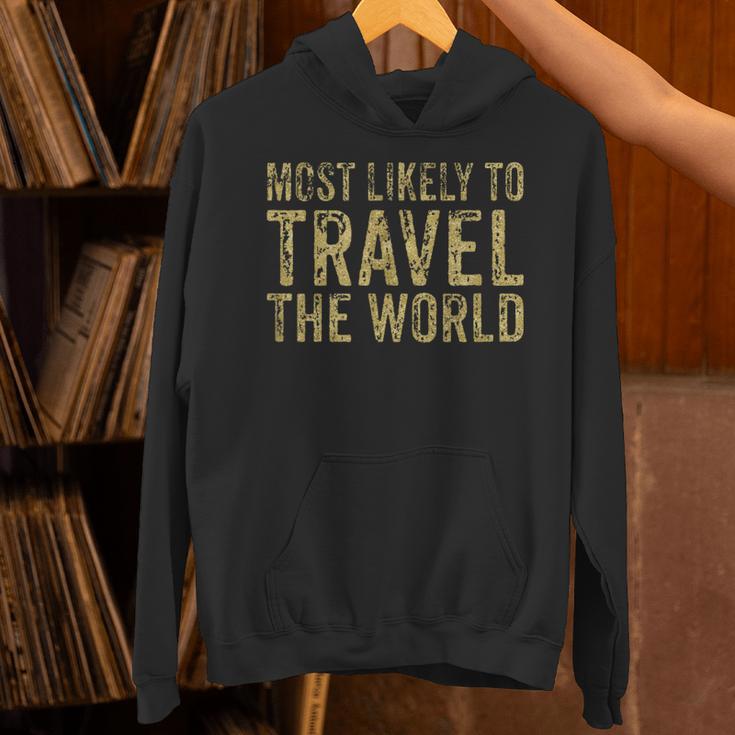 Travel Themed Graduation Tshirt Unisex Hoodie