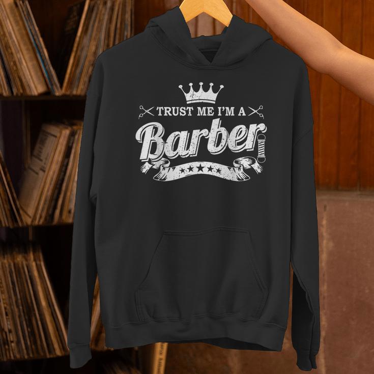 Trust Me I'm A Barber School Graduation Barbershop Cool Unisex Hoodie