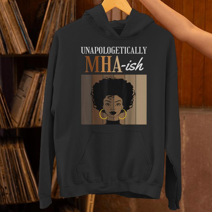 Unapologetically MHA-Ish Student Graduation Afro Unisex Hoodie