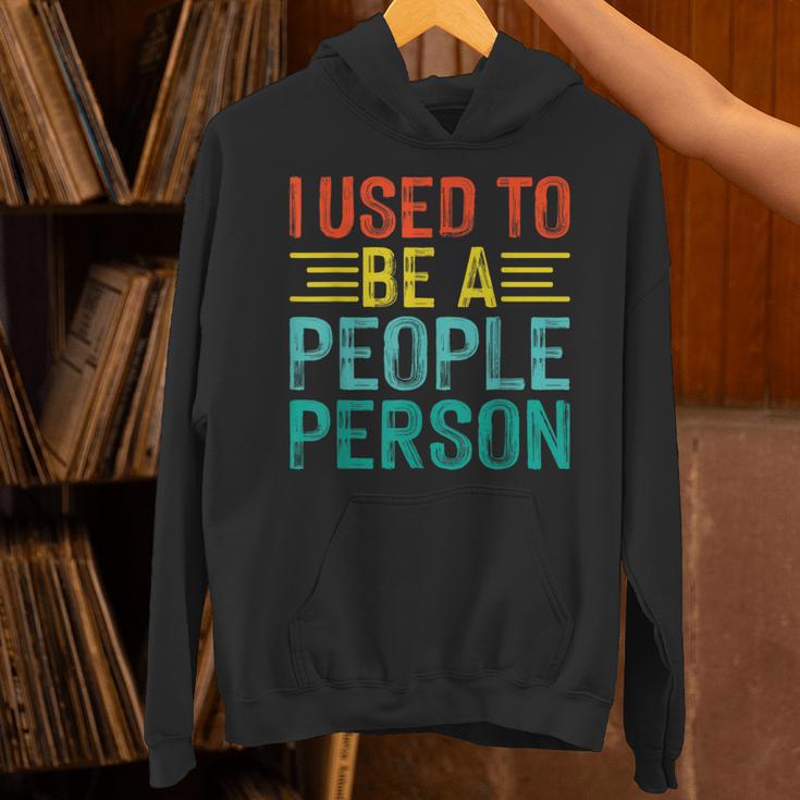 I Used To Be A People Person I Introvert Unisex Hoodie I Used To Be A People Person I Introvert Unisex Hoodie